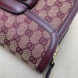 Top Quality Gucci Horsebit 1955 Shoulder GG Supreme 602204 Replica Bag