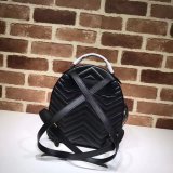 AAA+ Gucci Replica 476671 GG Marmont quilted leather backpack