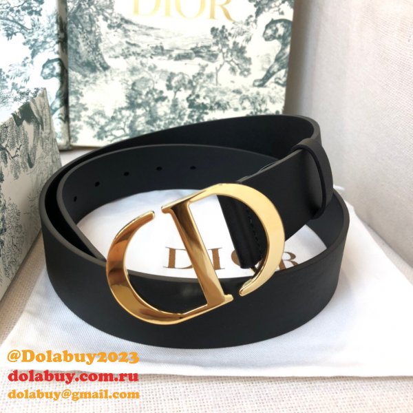 UK Top Quality Christian Dior 3.5CM Multi-color Belts