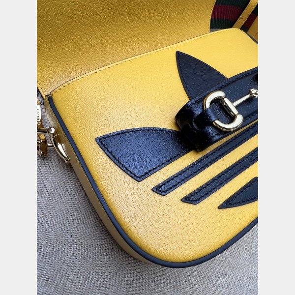 Gucci Top Fake Designer Horsebit Crossbody Adidas X 658574 Bags