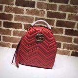 AAA+ Gucci Replica 476671 GG Marmont quilted leather backpack