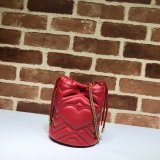 Gucci Replica 7 Star GG Marmont mini bucket 575163 bag