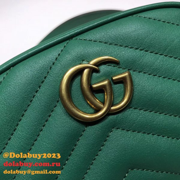 Best 476434 Gucci GG Marmont matelassé leather belt bag