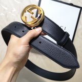 Gucci Belt With Double G Buckle 38mm-5 UK Black