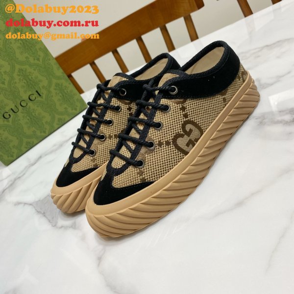 Perfect Dolabuy 1:1 Mirror Replica Gucci GG Canvas Shoes