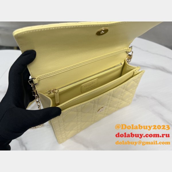 Luxury MISS DIOR LAMBSKIN 9212 Fashion LADY BAG