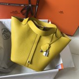 Designer Hermes Picotin Bags 18/22CM Silver Replica Best Online