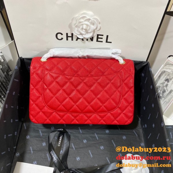 High Quality CC CF Classic Flap Jumbo Bags 30CM on Sale