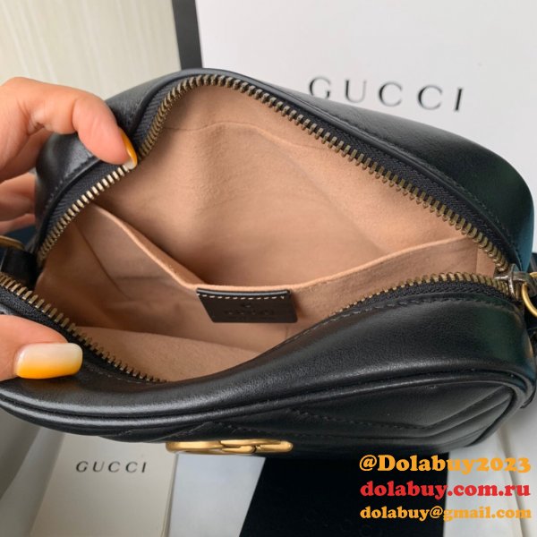 Gucci Replica GG Marmont matelassé mini 448065 bag