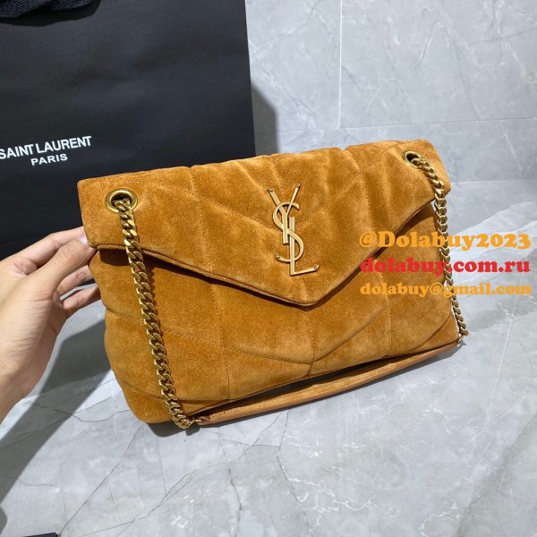 YSL Cheap Loulou Puffer Shoulder Bag 29CM