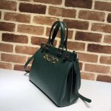 High Quality Leather Gucci 569712 Zumi Small Top Handle Replica Bag