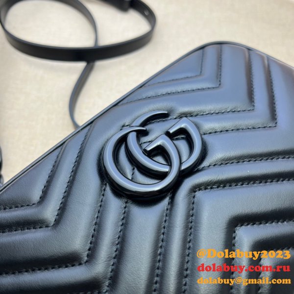 Designer Knockoff Gucci 447632 GG Marmont Shoulder Bag