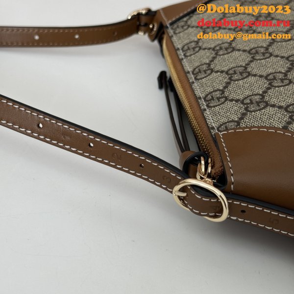 Gucci 1:1 Mirror GG Ophidia Shoulder 815218 Emblem Replica Bags