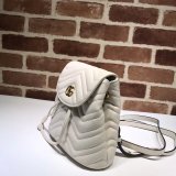 Gucii GG Marmont Quilted Backpack in 528129 Bag