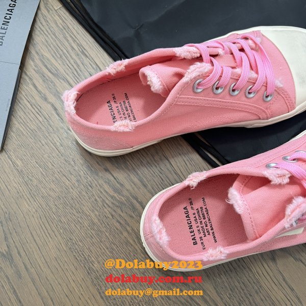 Best Quality Replica Balenciaga Paris Canvas Shoes