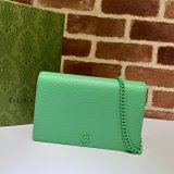 High End Replicas Gucci 497985 Chain GG Marmont Wallets Bag