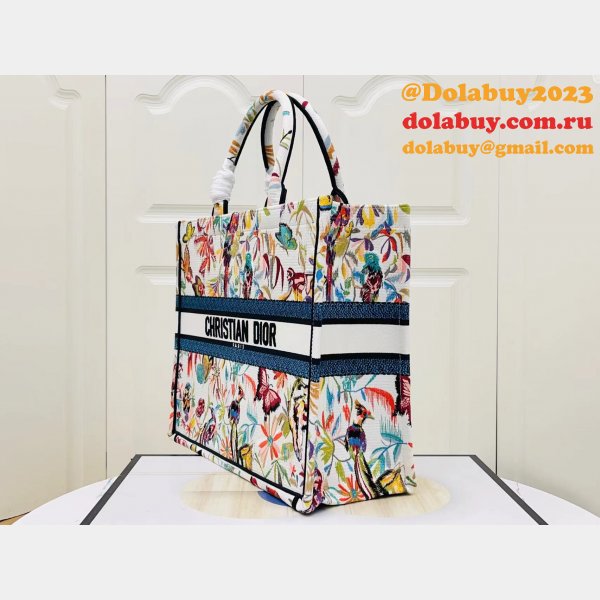 Designer CHRISTIAN DIOR CD BOOK TOTE 26.5/36/41.5CM BAGS