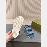 Top Quality gucci WOMEN'S SANDAL WITH DOUBLE G