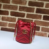 Gucci Replica 7 Star GG Marmont mini bucket 575163 bag