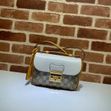 High Quality Gucci Replica 658487 Padlock mini bag in GG Supreme canvas