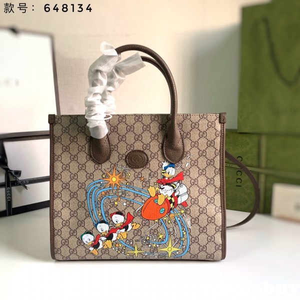 Gucci Wholesale Disney x Donald Duck tote china 648134 bag