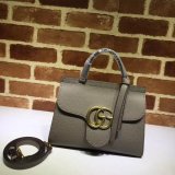 UK Gucci GG Fake Marmont leather top handle mini 442622 bag