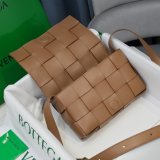 Top Quality Bottega Veneta Cassette Lambskin Crossbody Bag