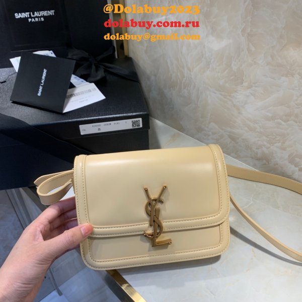 Saint Laurent YSL Solferino Replicas 634306 Satchel Leather