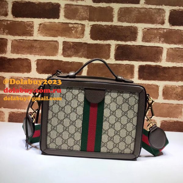 Replica Gucci High Quality GG Supreme Ophidia Small Shoulder 550622 Bag