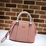 7 Star Gucci Top Quality Leather Convertible Micro GG Dome 449663 Bag