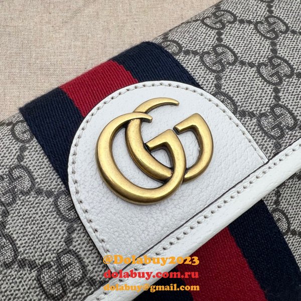 Best Quality Gucci Replica Ophidia belt bag 674081 GG supreme canvas