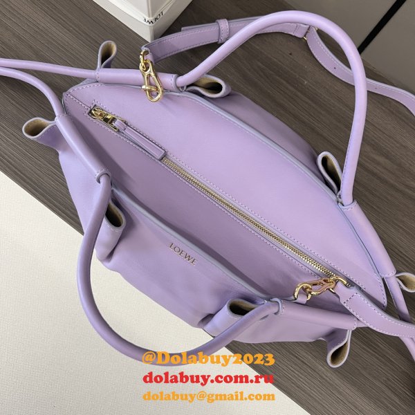 Top Quality Paseo Dumpling Buns small Nappa leather BAG