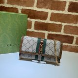 Gucci Replica Brown Jackie 1961 chain wallet 652681 bag