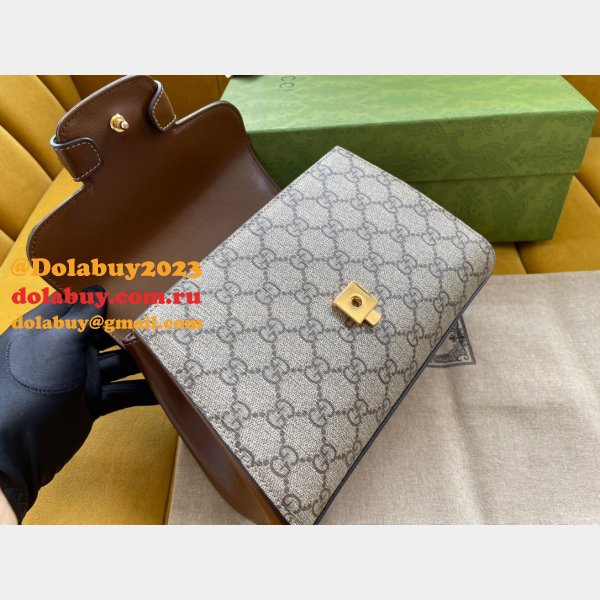 Fake Gucci Horsebit 1955 Top Handle Hot On Sale 703848 Bag