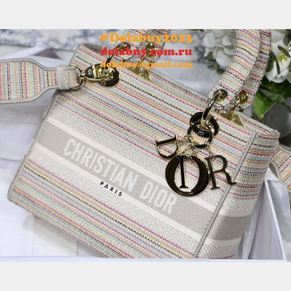 Lady Christian Dior Best 24cm Lady D-Lite Replica Bag