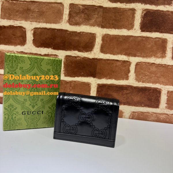 High Quality 1:1 Replica Gucci GG Matelassé Card Case 723786 Wallet