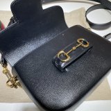 Fake Gucci Horsebit 1955 mini black 658574 bag