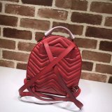 AAA+ Gucci Replica 476671 GG Marmont quilted leather backpack