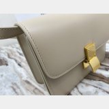 Celine Top Quality Teen Classic Box Apricot Bag