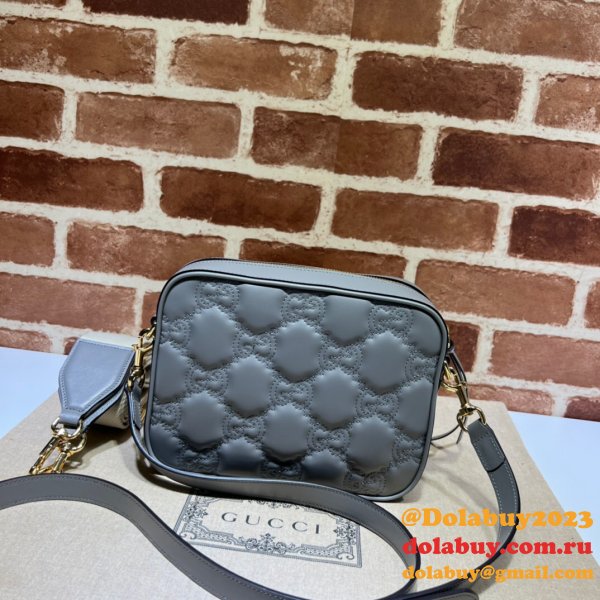 Fake Gucci Designer GG matelassé leather shoulder 702234 Bags