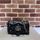 GG Marmont Matelassé 446744 Wholesale Gucci Replicas Bag