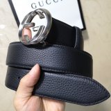 Gucci Belt With Double G Buckle 38mm-5 UK Black