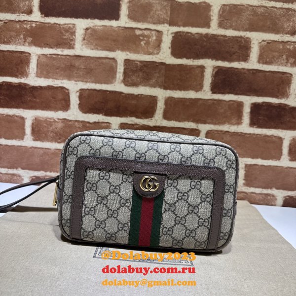 Wearable Wallets Fashion Gucci Replica Ophidia GG Pouch 760245 Bag