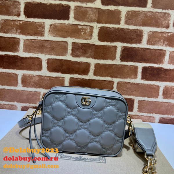 Fake Gucci Designer GG matelassé leather shoulder 702234 Bags