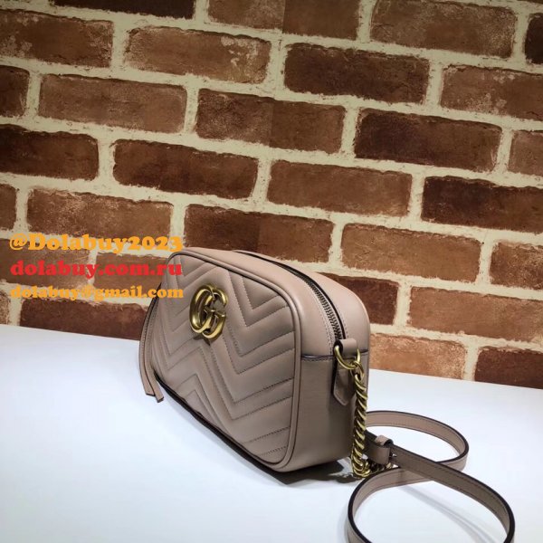 Luxury Gucci Fake 447632 Gg Marmont Crossbody Bags for Women