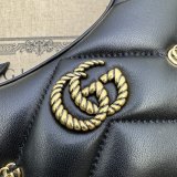 Copy GG Marmont Half-moon-shaped 770983 Perfect Knockoff Bag