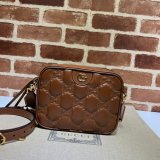 Fake Gucci Designer GG matelassé leather shoulder 702234 Bags