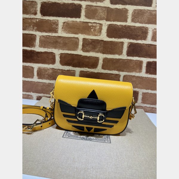 Gucci Top Fake Designer Horsebit Crossbody Adidas X 658574 Bags