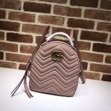 AAA+ Gucci Replica 476671 GG Marmont quilted leather backpack