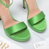 Duplicate Mlle Dior Heeled Sandal Top Quality